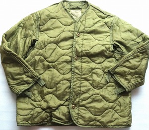 ★米軍実物 M-65 ジャケット キルティング ライナー L 中古 2002年 フィールドジャケット g_8825038