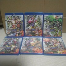 仮面ライダー鎧武(Blu-ray全１２巻初回生産限定特典付き)(カードとカードホルダーとロックシード未開封)映画. てれびくん. ステージ_画像2