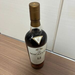 注目　ザ マッカラン 12年 シェリー オーク カスク 旧ボトル 未開栓 古酒 売り切りサントリー SUNTORY ウイスキー 40%