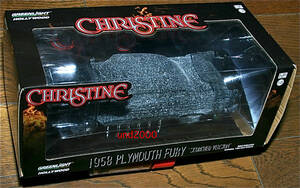 Greenlight Christie n1/24 1958 plymouth Fury Scorched Version. burns Christine Plymouth Fury green light 