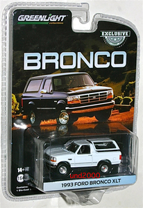 Greenlight 1/64 1993 Ford Bronco XLT Ford Bronco white green light 