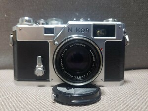 Nikon ニコン No.6300939 NIKKOR-H.C 1:2 f=5cm Nippon Kogaku Japan 一眼レフ カメラ レンズ付き