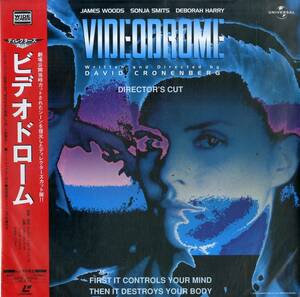 B00173098/【ホラー】LD/デボラ・ハリー「ビデオドローム ディレクターズカット版 Videodrome [Widescreen] 1982 (1998年・PILF-2546)」