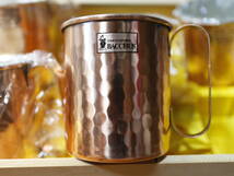 バッカス ビアーマグカップ　銅製　マグカップ5個　BACCHUS バッカス　木箱入り　レトロ/ビアーマグ　_画像3