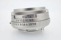 PENTAX ペンタックス 1:1.9 43mm limited リミテッド カメラ レンズのみ 現状品 キャップ フィルター フード付き_画像3