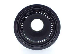 LEICA ライカ LEITZ WETZLAR MACRO-ELMAR 1:4/100 マクロエルマー カメラ レンズのみ キャップ付き