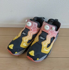 26cm 美品 Reebok リーボック INSTAPUMP FURY OG GLITCH FY9332 REEBOK INSTA PUMP FURY OG GLITCHインスタ ポンプフューリー グリッチ