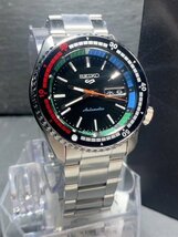 国内正規品 新品 腕時計 SEIKO セイコー SKX Sports Style レトロカラー コレクション セイコー5 スポーツ 自動巻き ステンレス SBSA221_画像2