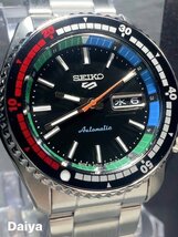 国内正規品 新品 腕時計 SEIKO セイコー SKX Sports Style レトロカラー コレクション セイコー5 スポーツ 自動巻き ステンレス SBSA221_画像1