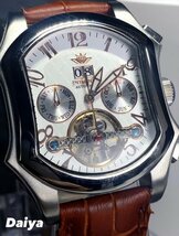 限定モデル 新品 DOMINIC ドミニク 正規品 腕時計 手巻き腕時計 秘密のからくりギミック搭載 レザーベルト アンティーク腕時計 プレゼント_画像1
