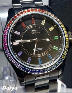 新品 腕時計 正規品 TECHNOS テクノス クオーツ アナログ腕時計 3気圧防水 カレンダー 3針 ブラック シンプル ビジネス メンズ プレゼント