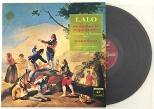 ☆帯付☆【Symphonie Espagnole　Lalo】【スペイン交響曲 ニ短調 　舞踊組曲 ナムーナ 第１番　ラロ・エドゥアール】　全9曲　LPレコード