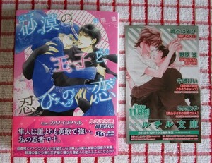 [ルチル文庫]11月新刊♪砂漠の王子と忍びの恋/野原滋★カワイチハル