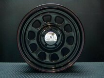 デイトナ 16インチ タイヤホイールセット 4本 TSW DAYTONA ブラック 16X7J+35 5穴114.3 GOODYEAR ナスカー 215/65R16C_画像3