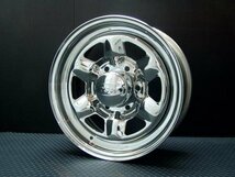 特価 TSW STAR クローム 16X7J+35 6穴139.7 TOYO H30 ホワイトレター 215/65R16C ホイールタイヤ4本セット (ハイエース200系)_画像4