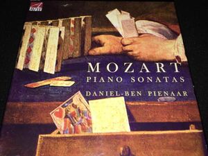 廃盤 5CD モーツァルト ピアノ・ソナタ 全集 ピエナール 幻想曲 マンハイム パリ 後期 ダニエルベン Mozart Piano Sonatas Compete Pienaar