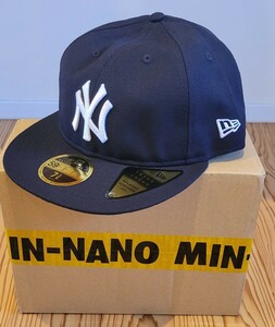 7 3/8 RC59FIFTY MN minnano NY CAP WOOL NAVY POPEYE MAGAZINE 新品未使用　ニューヨーク ヤンキース ニューエラ　NEWERA　ミンナノ