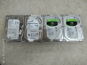 F793G 4台セット 2TB 3.5インチ ハードディスク SATA SEAGATE ST2000DL003 ST2000DM001 ST2000DM006 2個