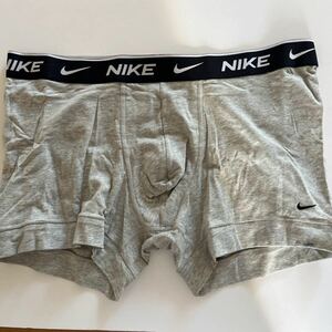 NIKE ナイキ　メンズボクサー　XL(L) グレー　ボクサーブリーフ ボクサーパンツ 男性ボクサー　メンズインナー　男性下着　筋肉男子