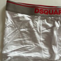 DSQUARED2 ディースクエアード　メンズボクサー　L(M) ホワイト　白　ボクサーパンツ　メンズインナーウエア　男性パンツ　男性下着_画像5