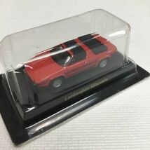 n7-162★ 1/64 USA ミニカー コレクション2　Lamborghini Silhouette 赤_画像1