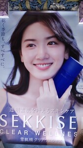 永野芽郁 B1特大ポスター KOSE 雪肌精①