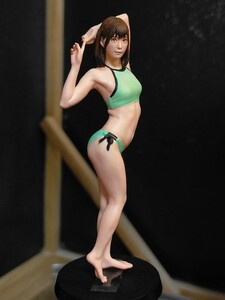 塗装済み 完成品 美谷朱里 1/20 Naked Angel マックスファクトリー プラマックス PLAMAX リアルフィギュア 美少女 プラモデル mitani 水着