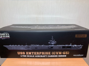 WALTERSONS ウォルターソンズ 完成品1/700モデル アメリカ合衆国海軍 空母エンタープライズ CVN-65 中古美品 送料込