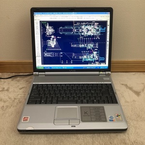 ノートPC 15インチ SONY VAIO VGN-K70B Pentium4 2.8GHz 128GB新品 SSD Windows XP