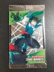 僕のヒーローアカデミア ウエハース2 カード No.2_01 緑谷出久　IZUKU MIDORIYA ヒロアカ みどや いずく でくMHA BANDAI アニメ