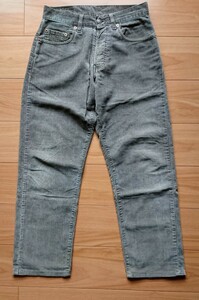 伊製Levi'sコーデュロイ ジーンズ517 W29L32モカ ブラウン茶グレー灰パンツ イタリア製ボトムス44レア46イタリー519FILSON501XX30PT01GTA05