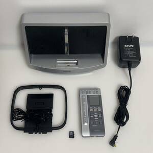 SANYO サンヨー ICレコーダー ICR-RS110M マルチクレードル ASX-SP500 