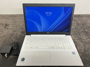 美品！NEC LAVIE ノートPC Core i7 8550U(第8世代) 8GB HDD 1TB PC-NS700KAW 初期動作確認済み laptop