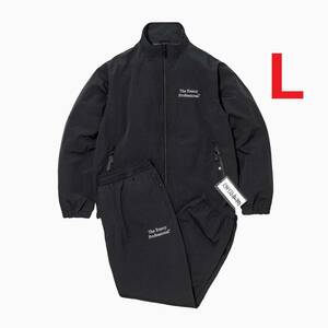 即決送料込【新品未開封】Lサイズ【SET UP】エンノイとスタイリスト私物 NYLON TRACK SUIT Black ennoy トラック シャカシャカ ブラック 黒