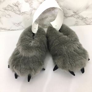 FOOTNOTES キッズ スリッパ L 19-20cm ルームシューズ 怪獣 動物★ コアラ