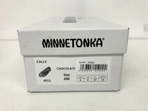 MINNETONKA ミネトンカ レディース モカシン スリッポン 6M 23cm チョコレート ブラウン系_画像8