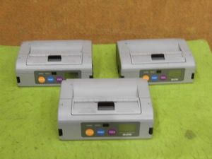 [A18290] SATO プチラパン PT408e-W2 3台セット BARCODE PRINTER ▼現状品 未チェックパーツ取用