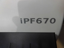 [A18547] Canon ImagePROGRAF IPF670 A1 対応 大判インクジェットプリンター たぶん未使用品？！ ☆引取限定_画像10