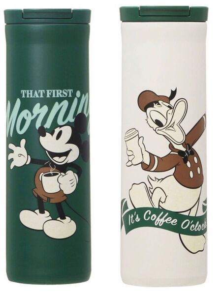 最終値下げ Disney×Starbucks タンブラー ミッキーとドナルド ドリチケなし!