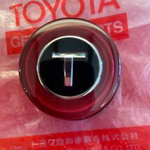 トヨタスポーツ800 ヨタハチ　前期型　ホーンボタン　新品　Ｔ文字シルバー色発送230円　　　綺麗　前期　新品_画像7