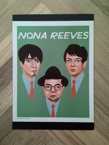 ★NONA REEVES×竹内俊太郎イラスト/ 簡単！入れるだけ額装セット ポスター風デザイン A4サイズ 送料230円～