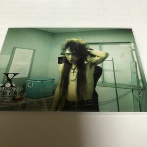 X JAPAN FILM GIG トレカ カード hide YOSHIKI Toshl TAIJI xjapan PATA HEATH グッズ ジャパメタ V系 フィルムギグ ヴィジュアル系 057