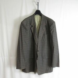 00s McGREGOR チェック テーラード ジャケット アイビー ブレザー Lサイズ マックレガー トラッド メンズ コットン ビンテージ VINTAGE