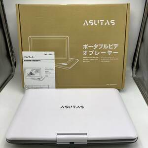 【ジャンク】ASUTAS ポータブルdvdプレーヤー 17.9型 高画質液晶 15.6インチ 超大画面 リージョンフリー /Y12174-D1