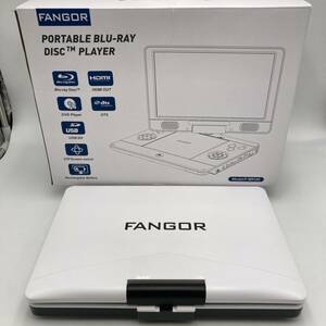 【一部未検品】FANGOR ポータブルブルーレイプレーヤー 12型 HDMI出力対応 CPRM リージョンフリー 対応/Y12175-D1