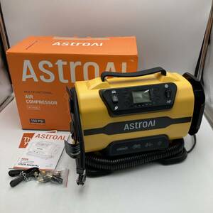 【通電確認済み】AstroAI エアーコンプレッサー 電動空気入れ 5 in 1 タイヤ・プール 自動車用 AC/DC給電/Y12345-N2