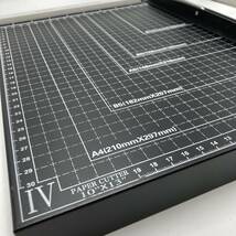 GOKEI 裁断機 ペーパーカッター A4 紙 B7 B6 A5 B5 対応 ズレ防止 裁断 /Y12545-W2_画像5
