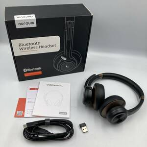 【通電確認済】Nuroum ワイヤレス ヘッドセット Bluetooth 無線 ヘッドホン HP30 /Y12849-M2
