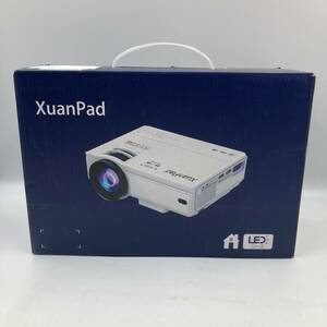 【通電確認済み】XuanPad 小型 ミニプロジェクター ホームプロジェクター M8-F/Y12882-W2