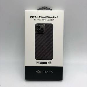 「PITAKA」iPhone13 Pro Max ケース MagEZ Case Pro 3 1500Dアラミド繊維/Y12980-Q2